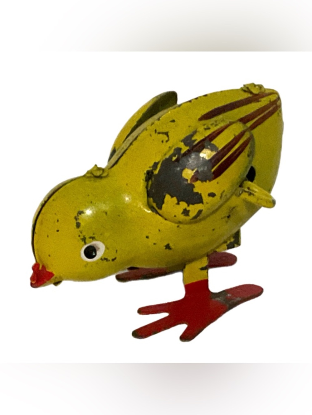 Vintage Wind-up Tin Pecking Chicken - Picture 4 of 5